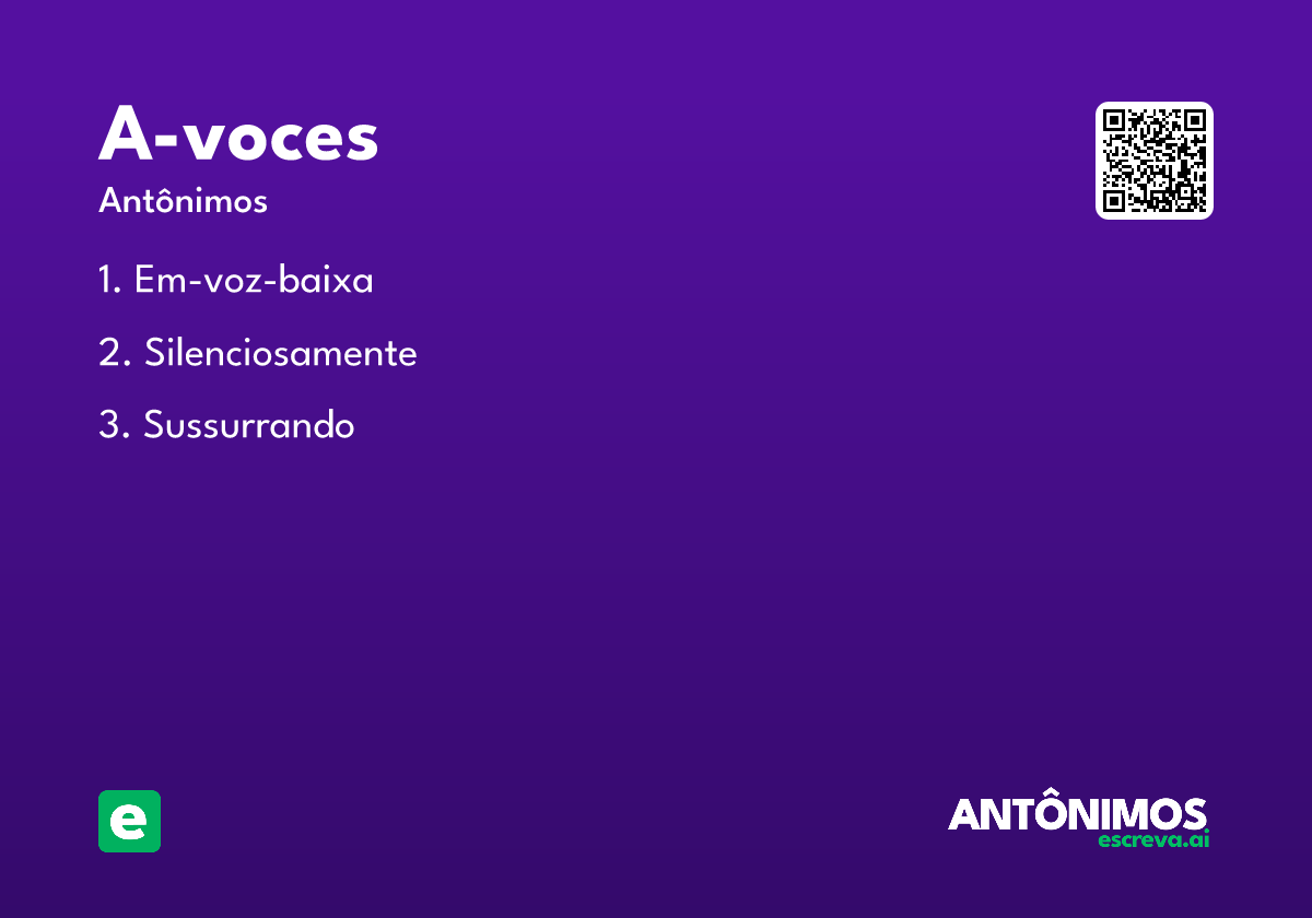 a-voces