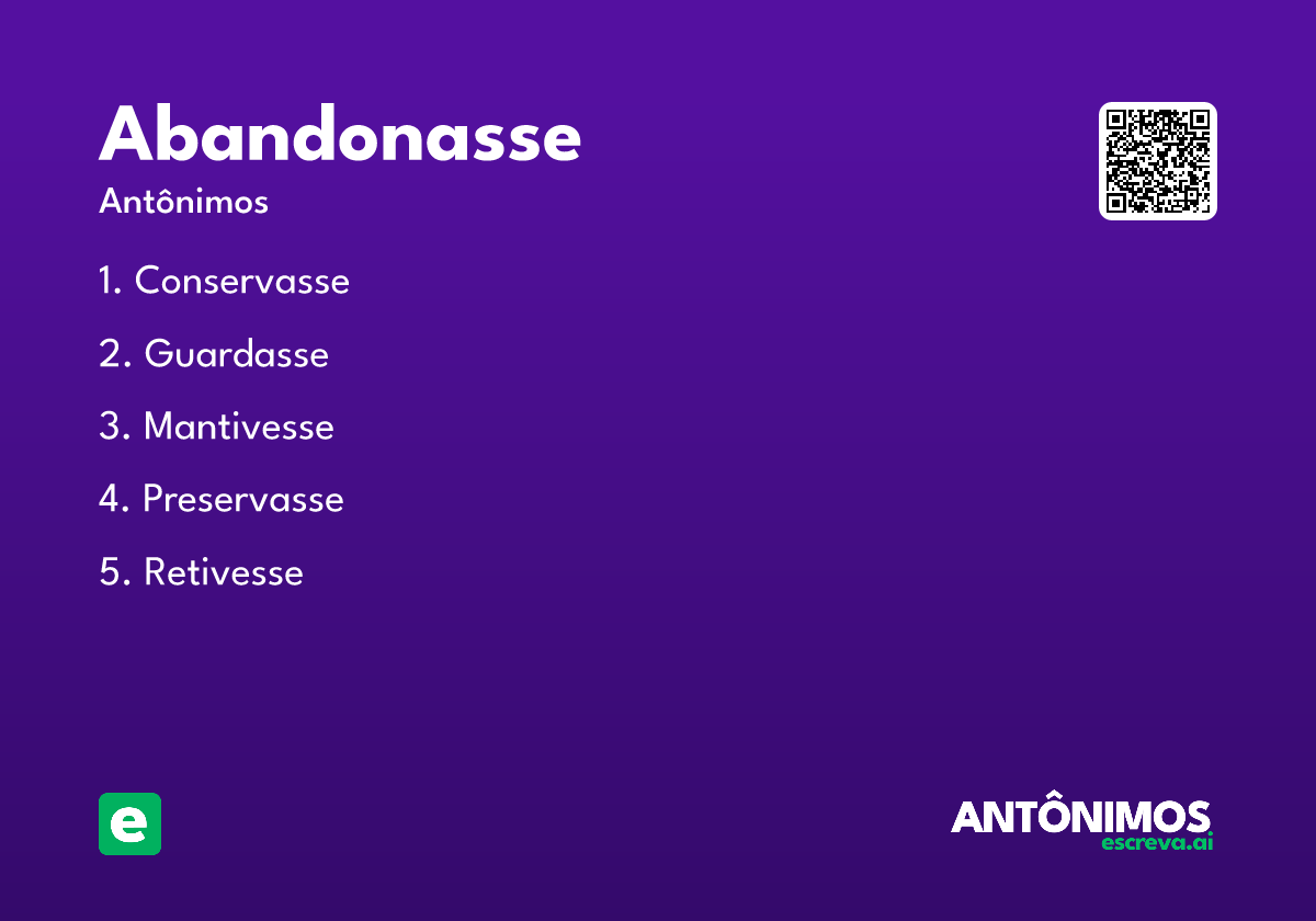 abandonasse