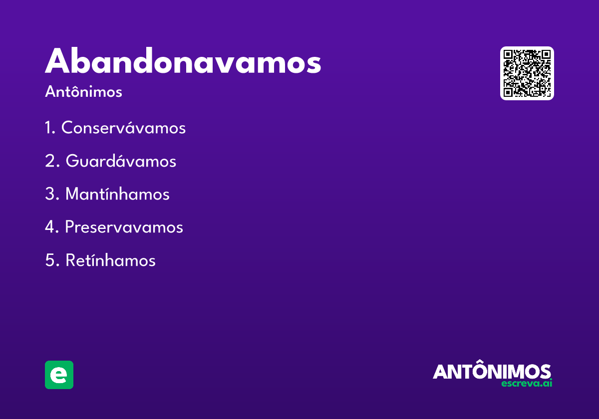 abandonavamos