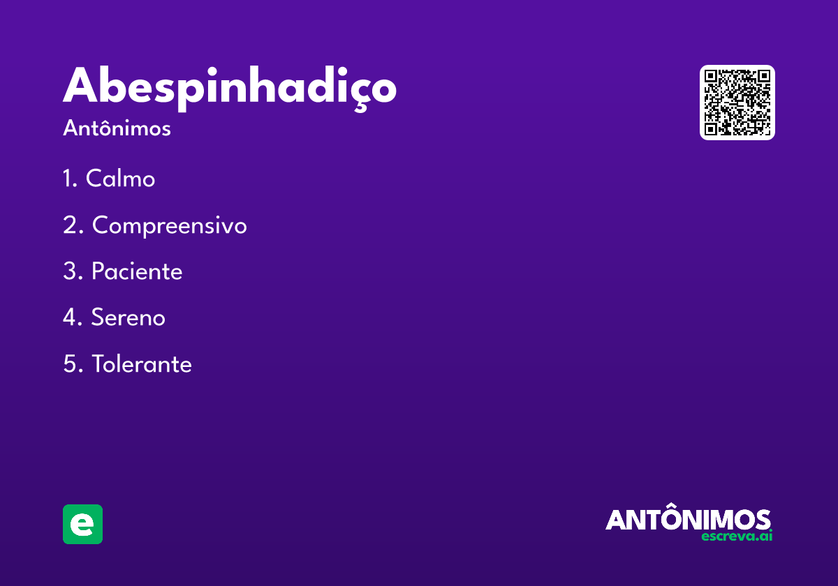 abespinhadiço
