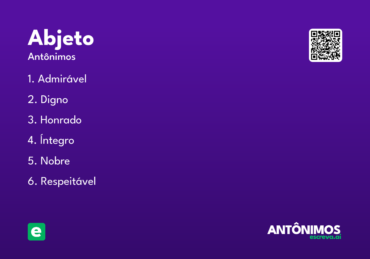 abjeto