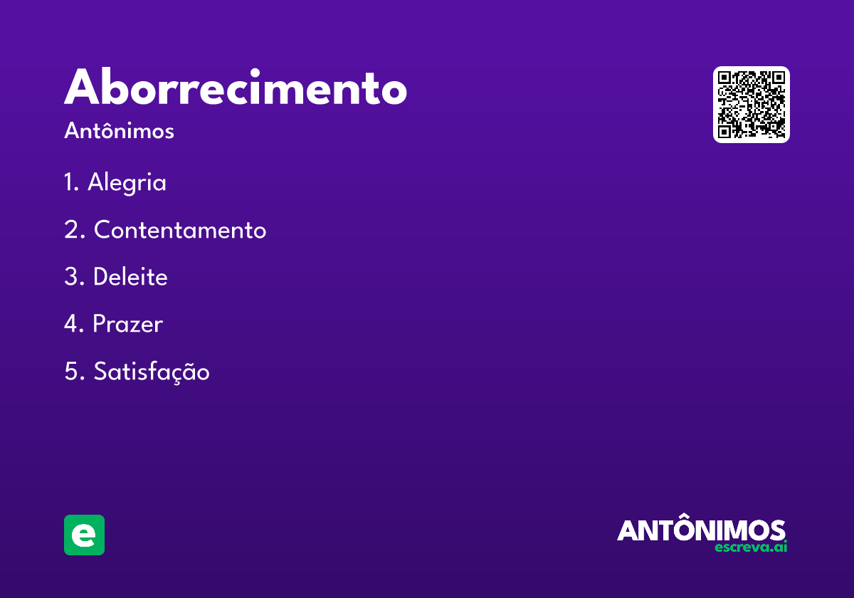 aborrecimento
