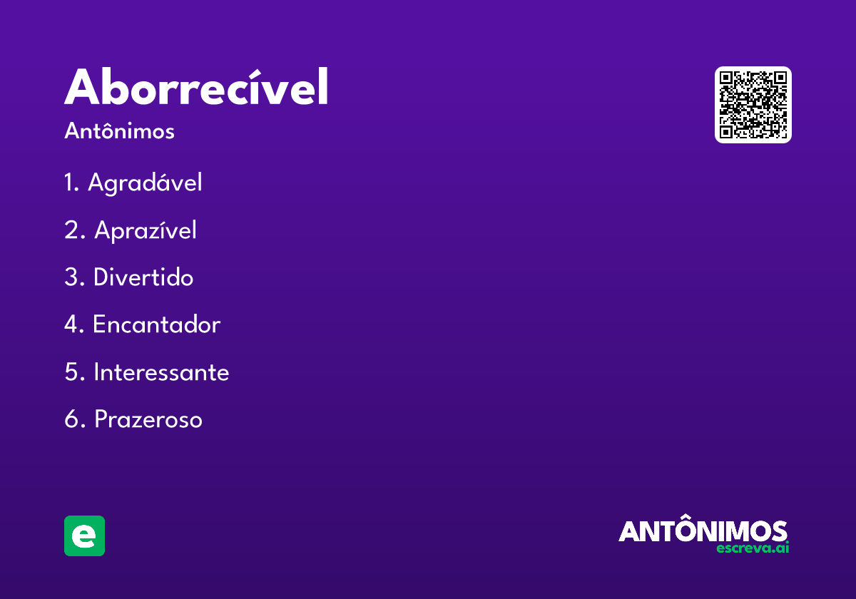 aborrecível