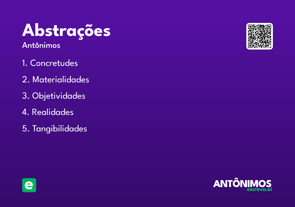 abstrações