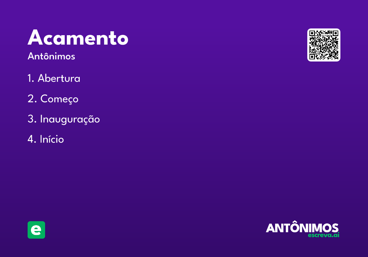 acamento