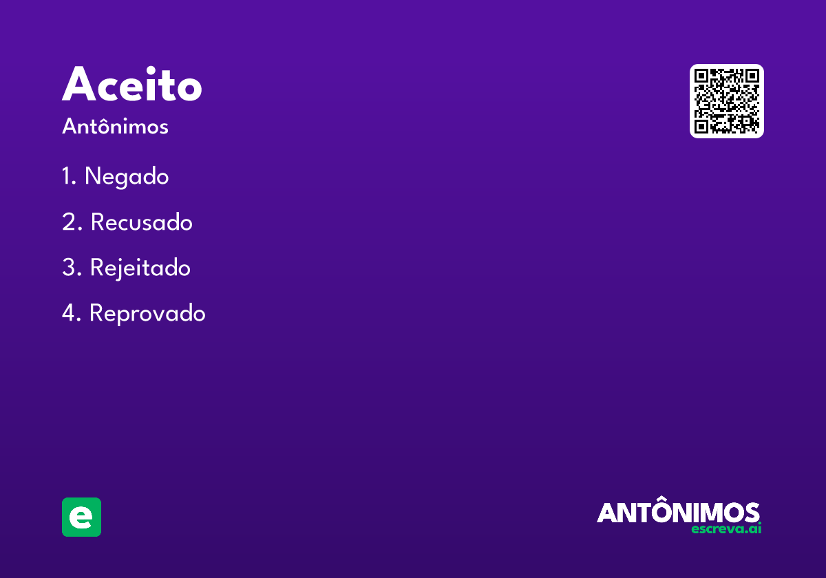 aceito
