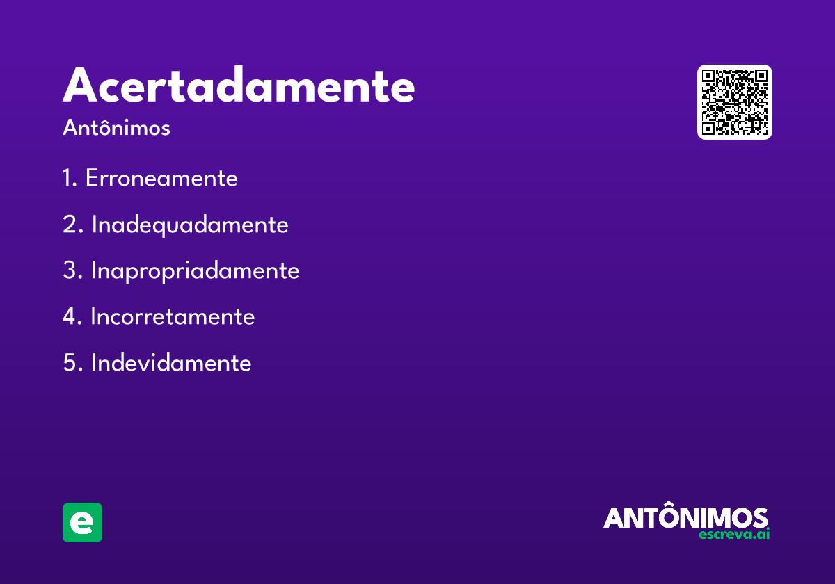 acertadamente
