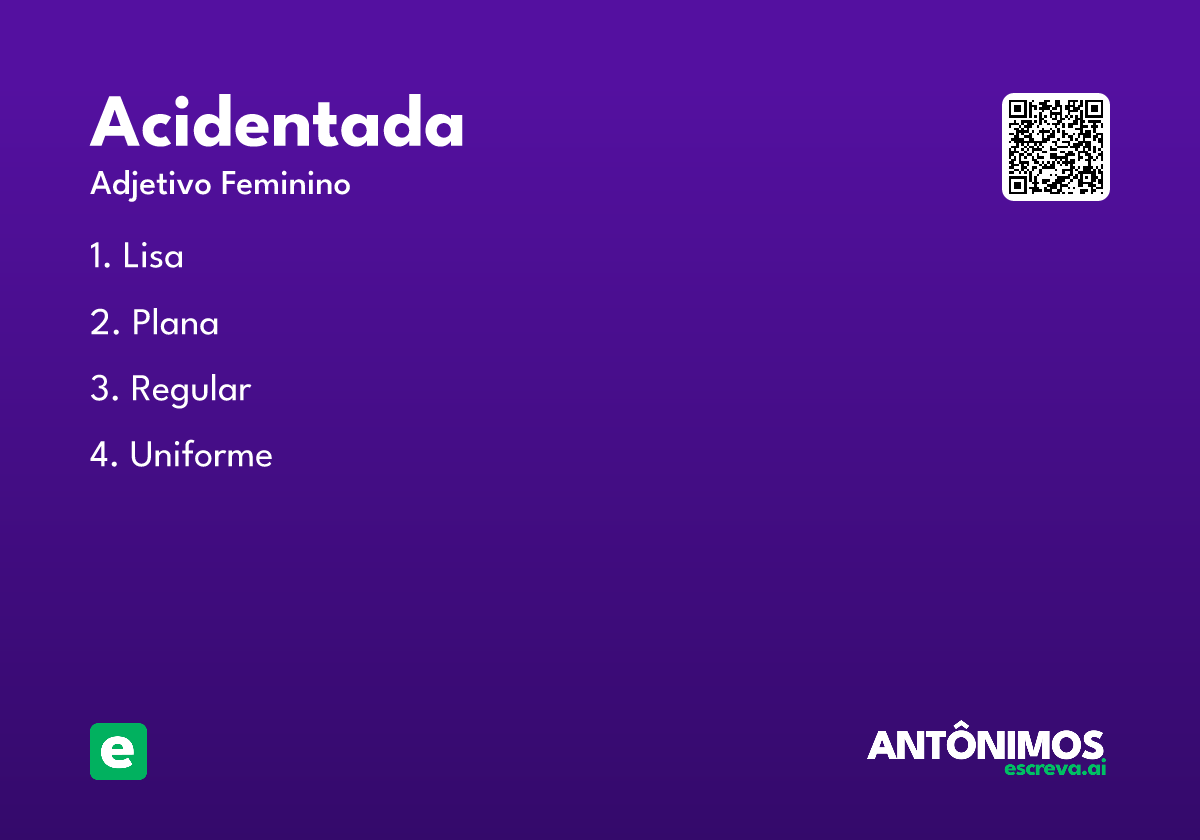 acidentada