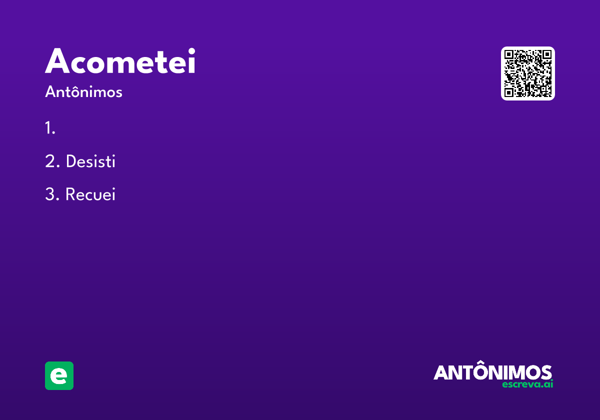 acometei