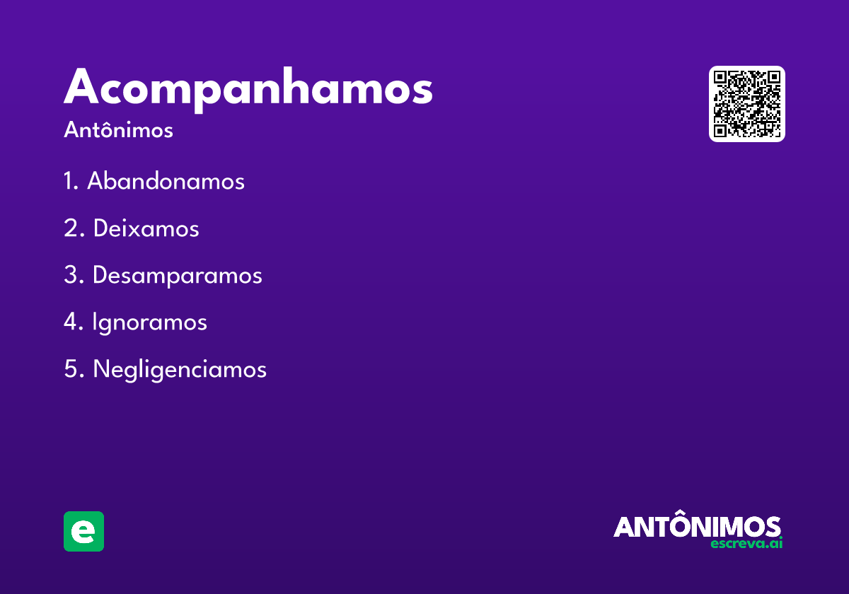 acompanhamos
