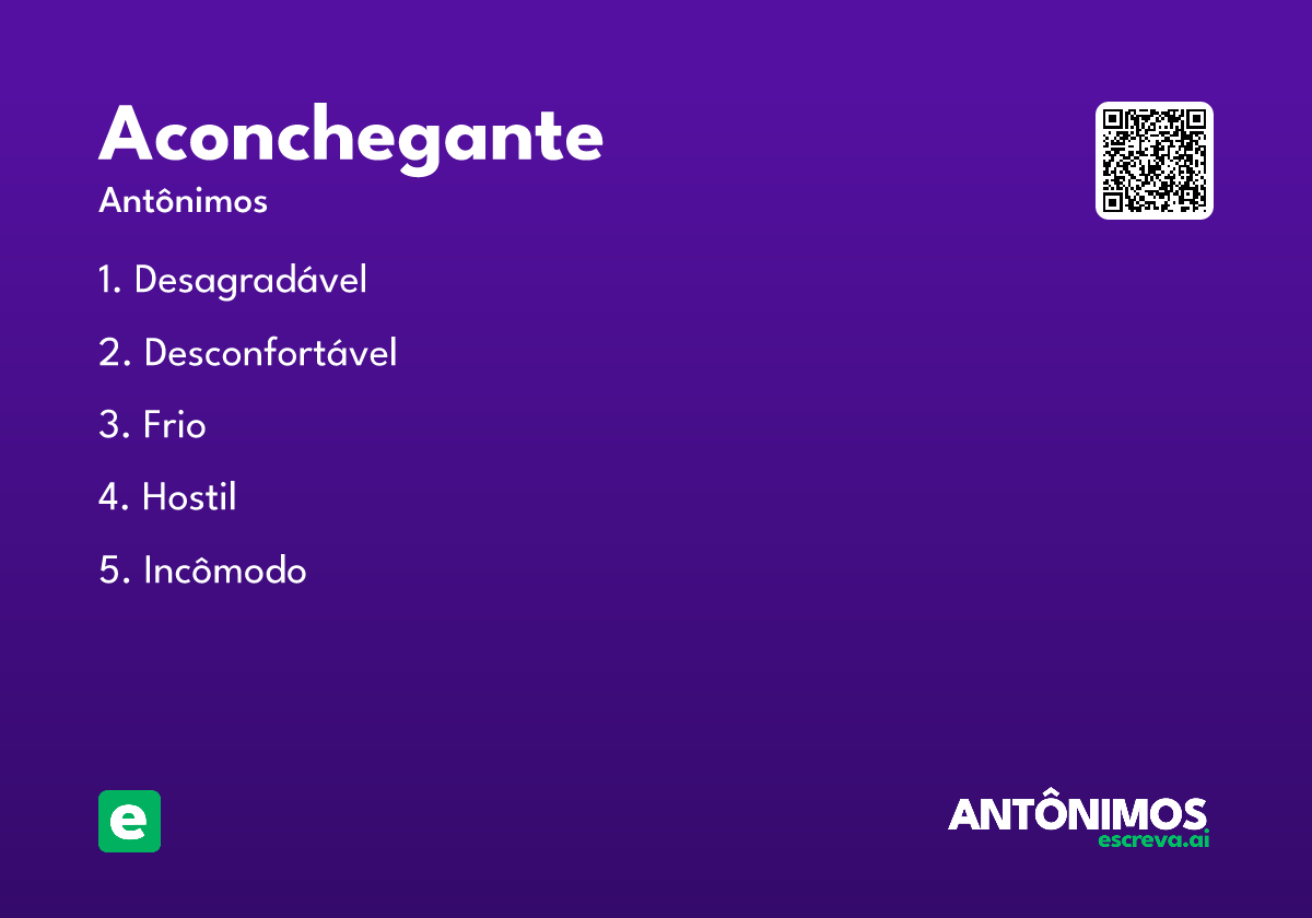 aconchegante