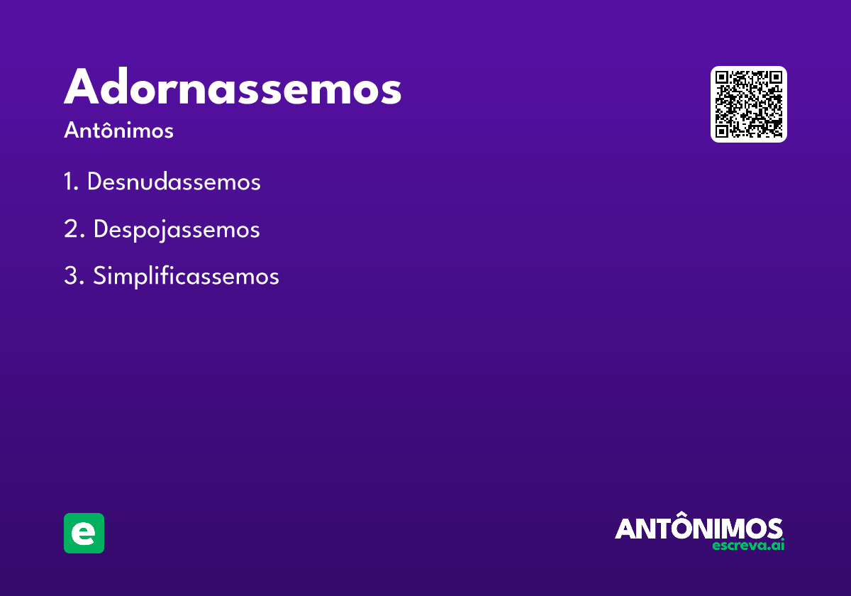 adornassemos