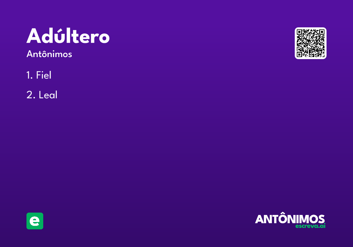 adúltero