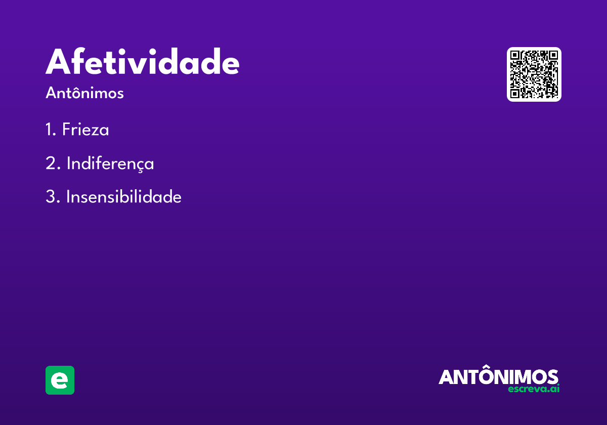 afetividade