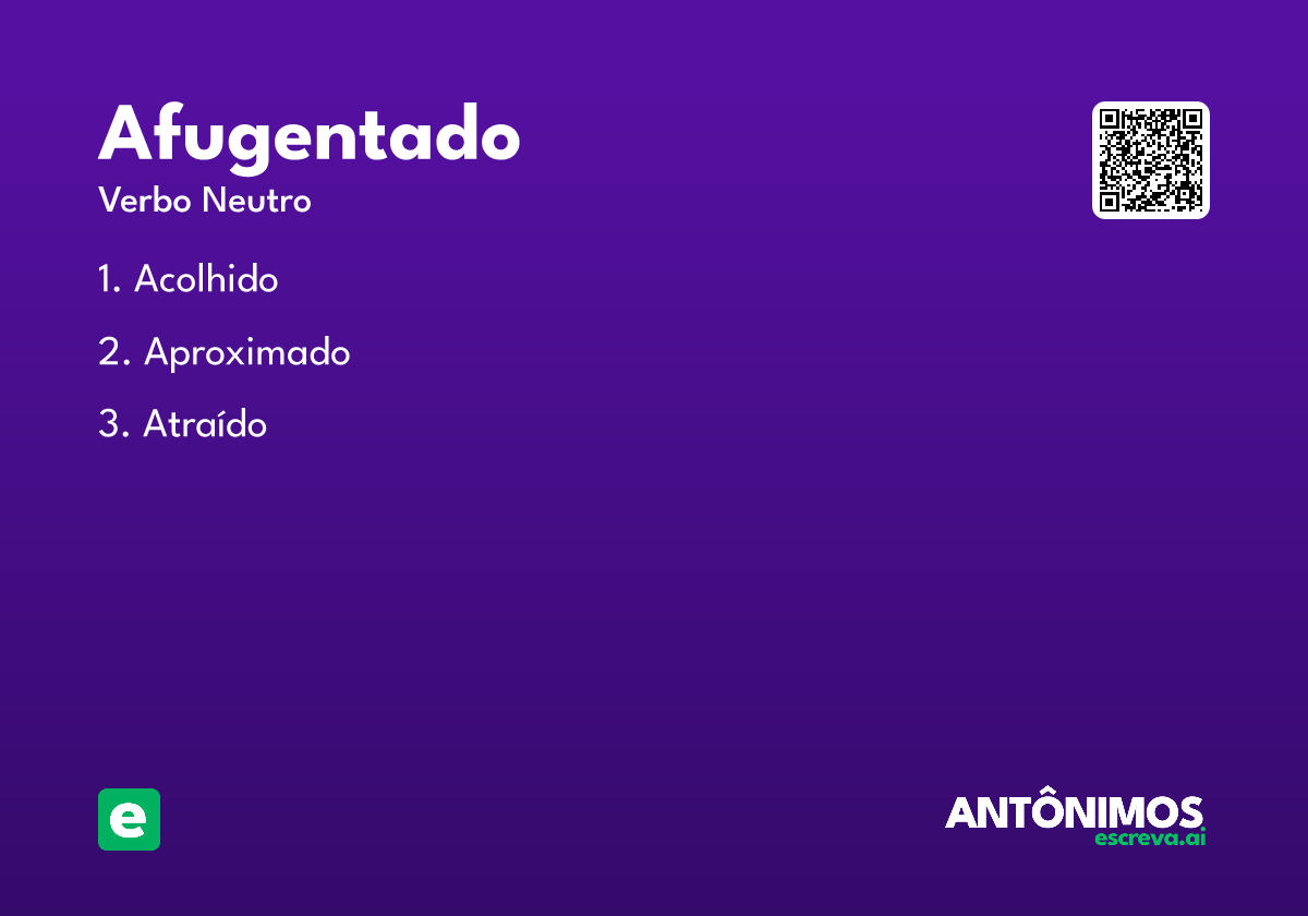 afugentado