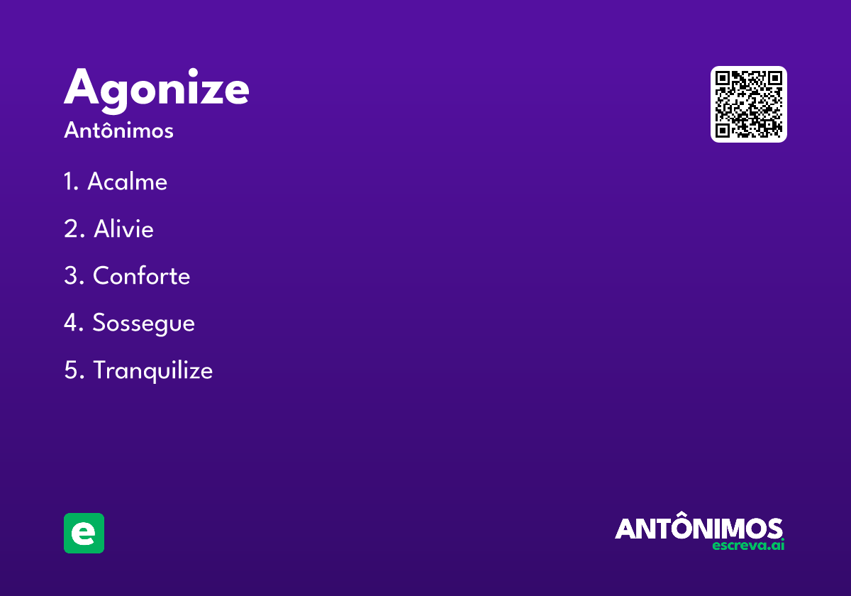 agonize