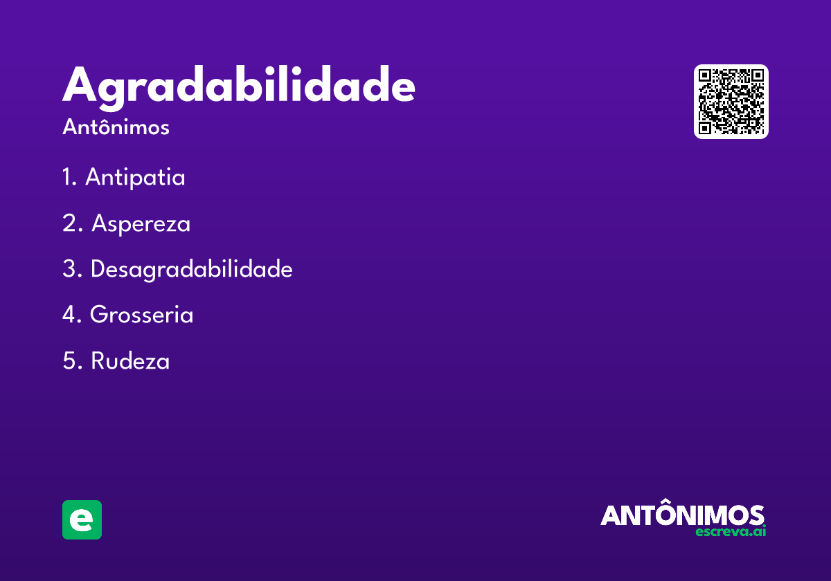 agradabilidade