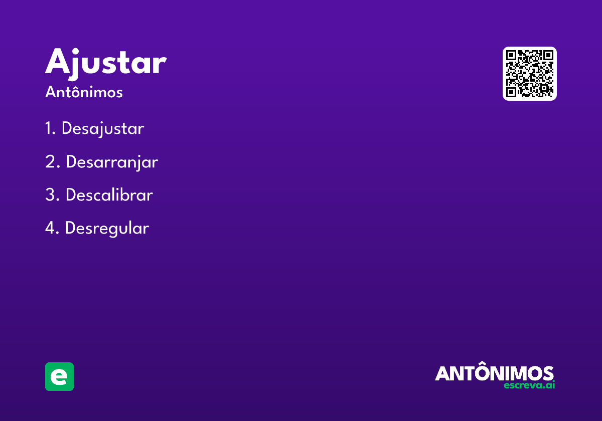 ajustar