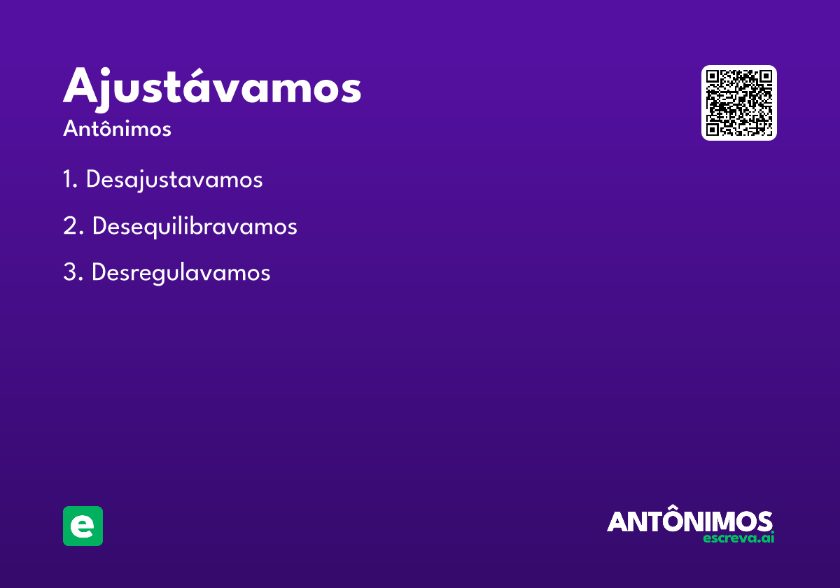 ajustávamos