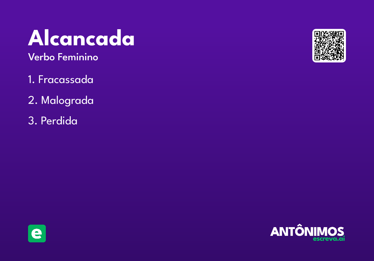alcancada