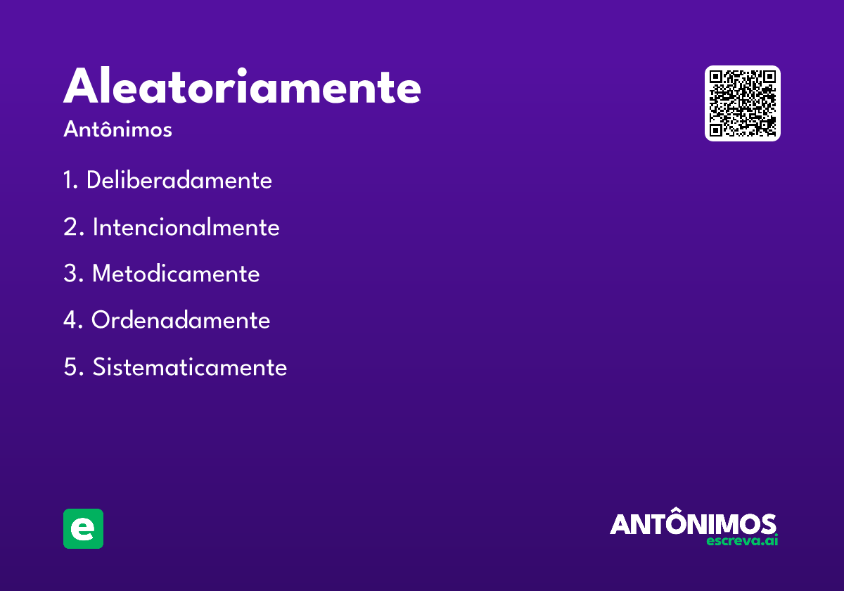 aleatoriamente