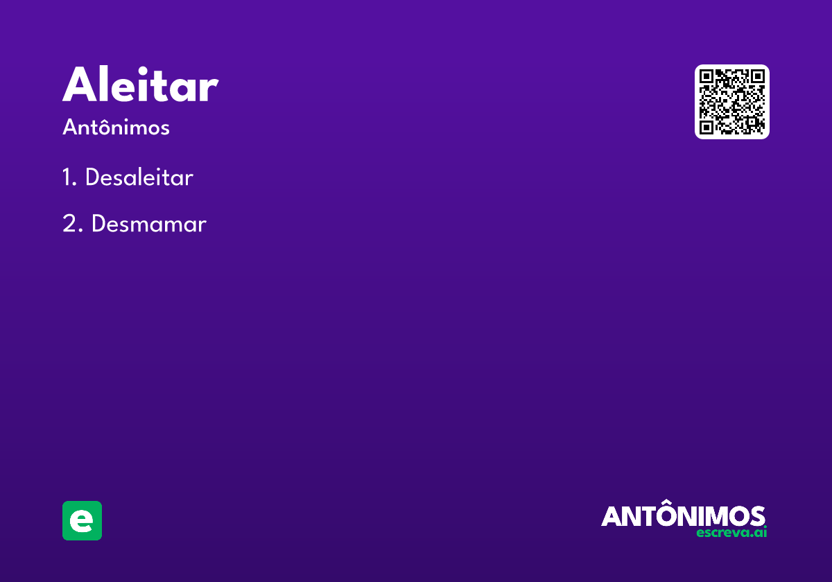 aleitar