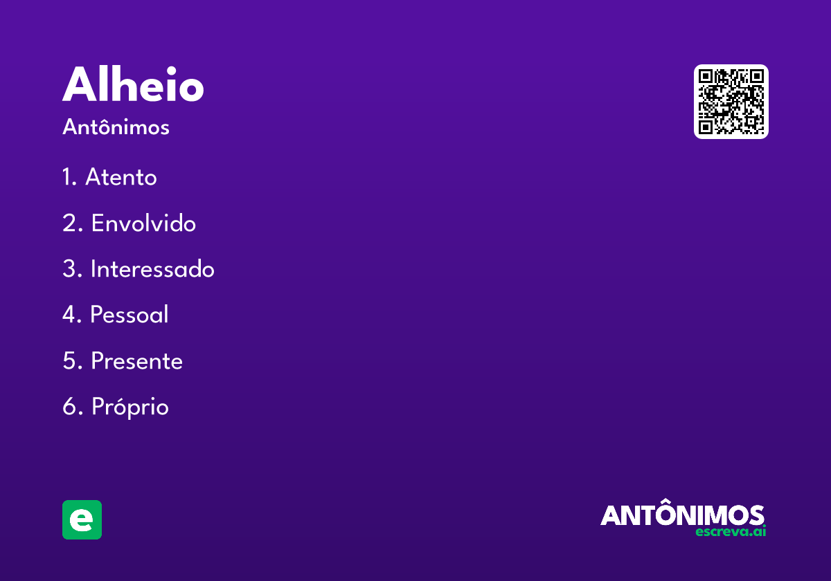 alheio