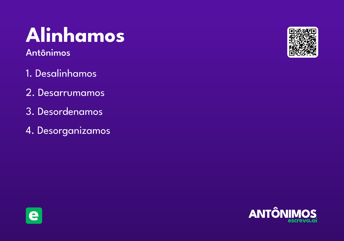 alinhamos