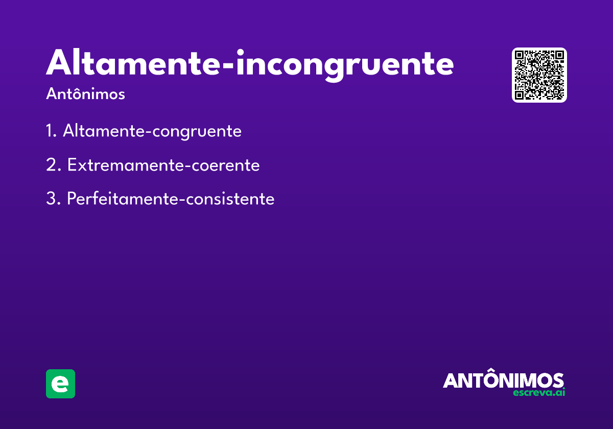 altamente-incongruente