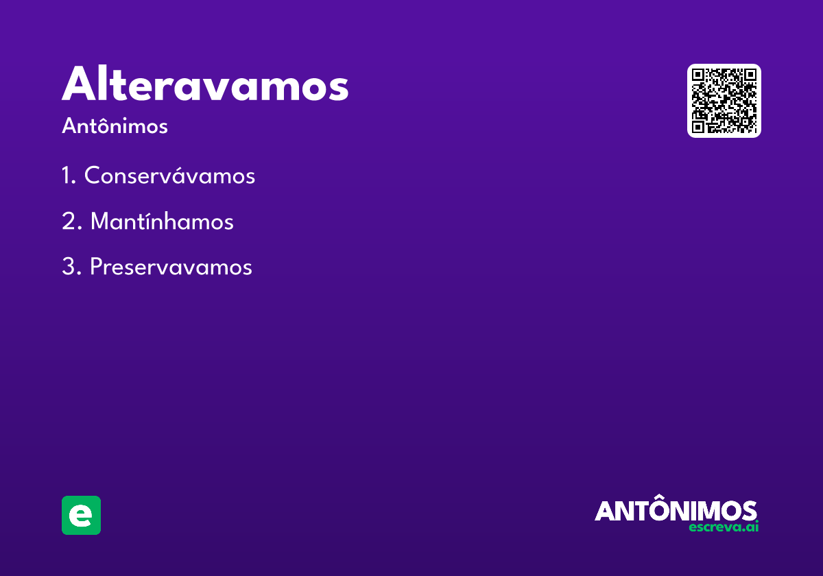 alteravamos