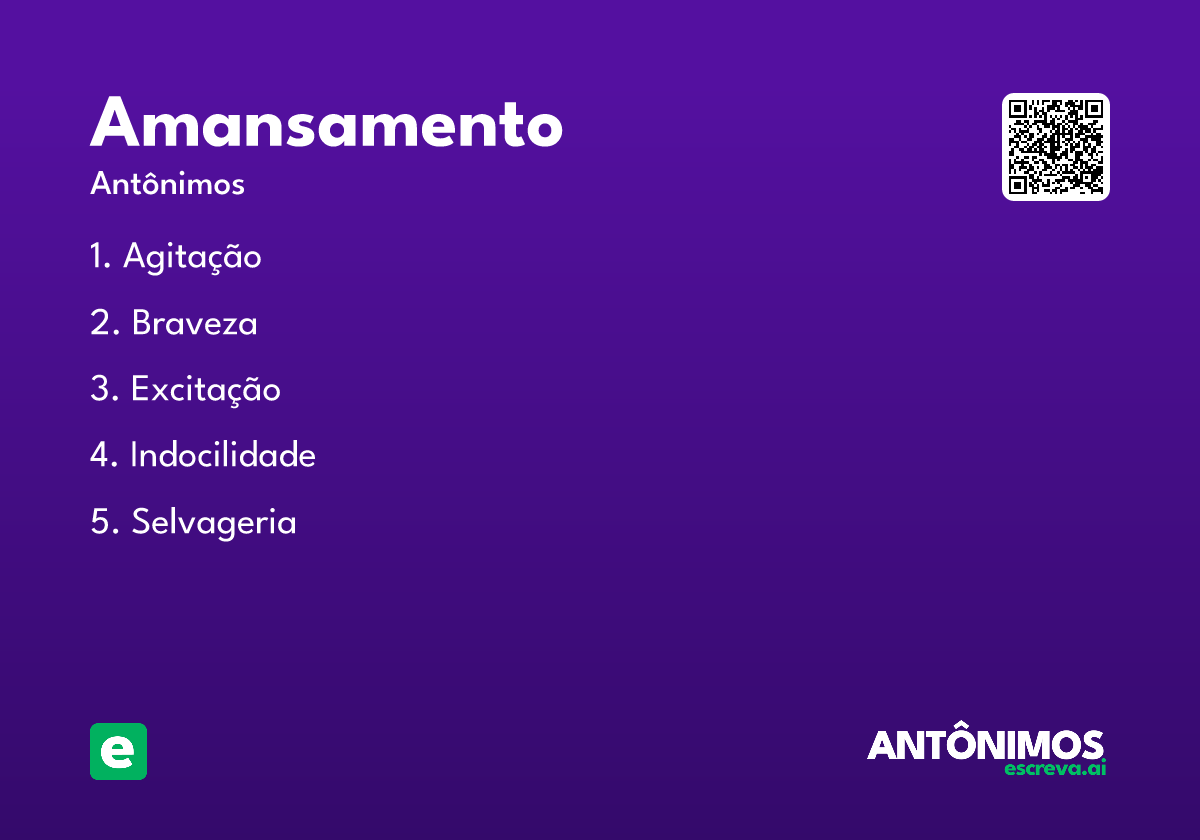 amansamento