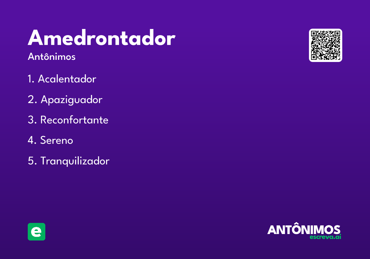 amedrontador