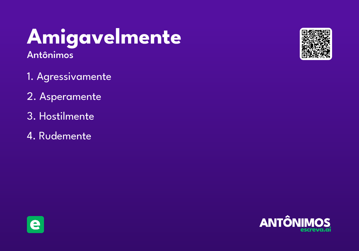 amigavelmente