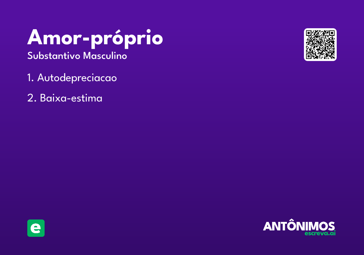 amor-próprio