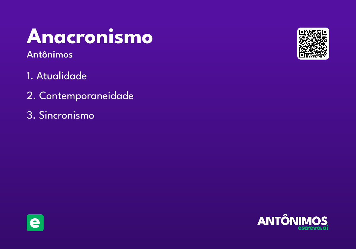 anacronismo