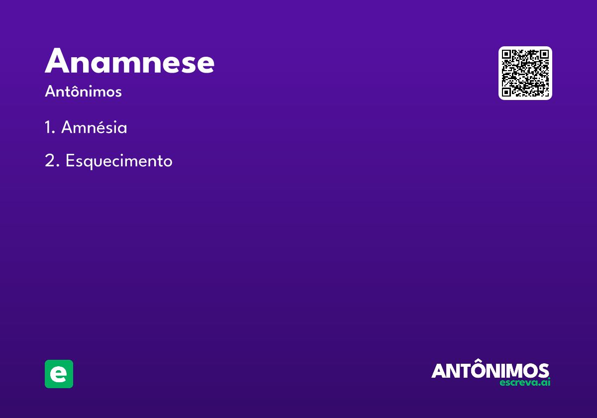 anamnese