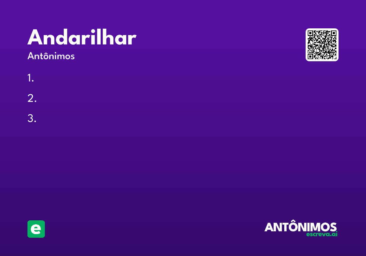 andarilhar