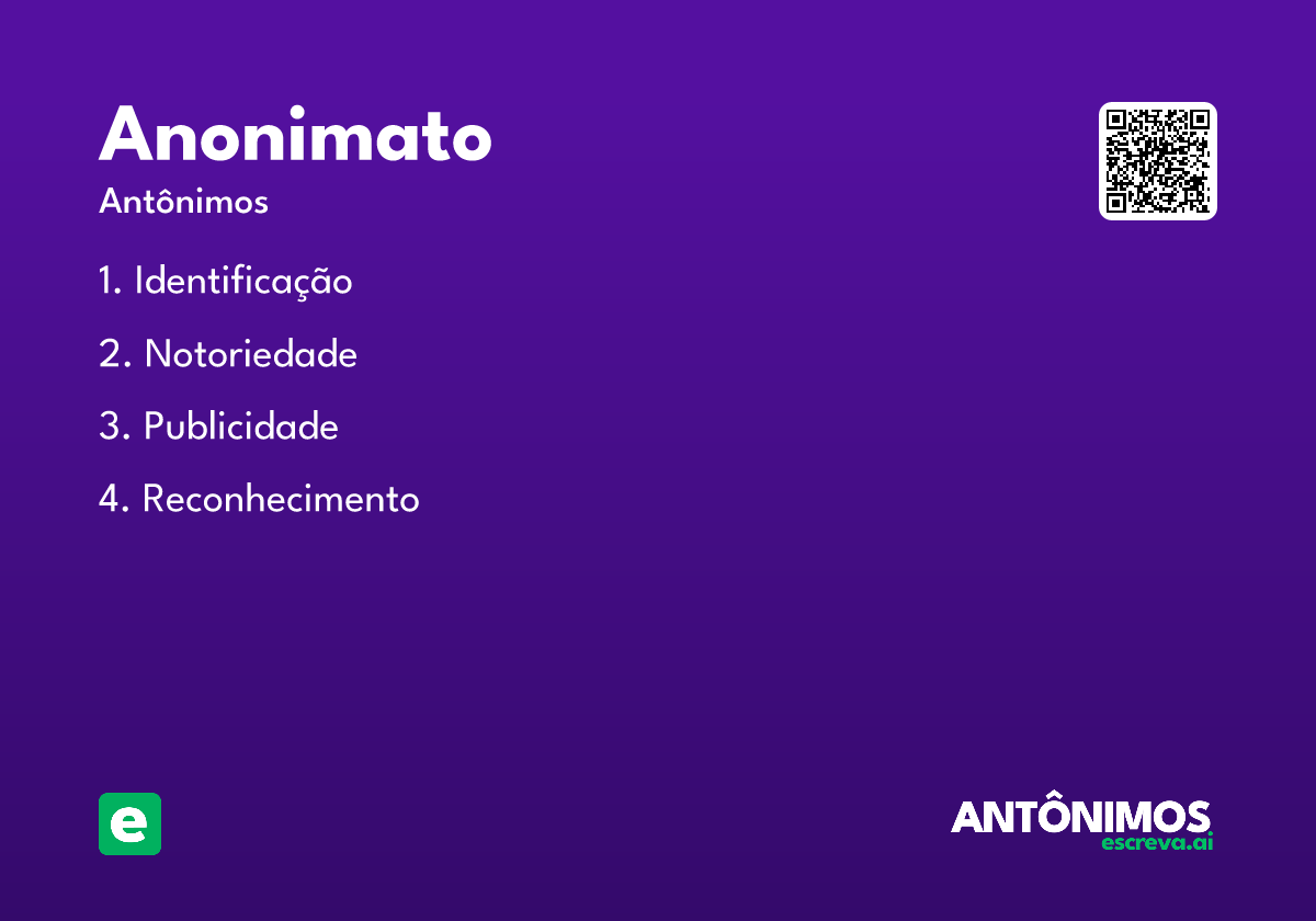 anonimato