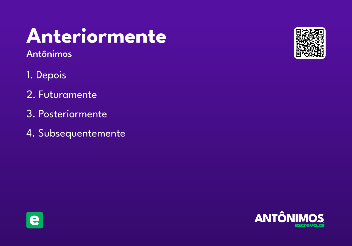 anteriormente