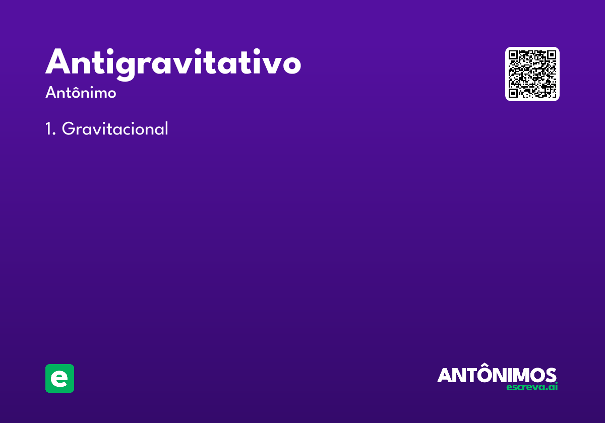 antigravitativo
