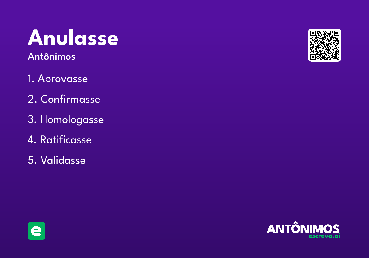 anulasse