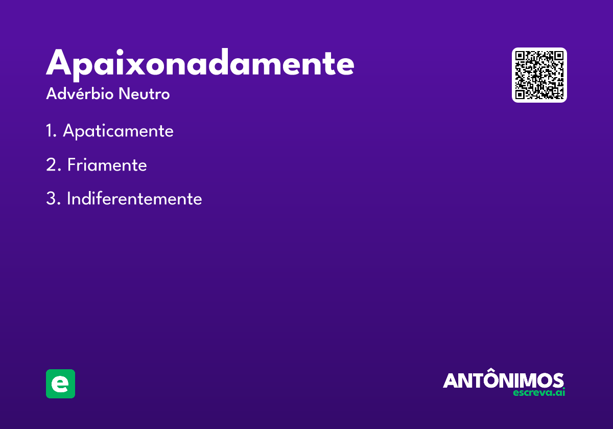 apaixonadamente
