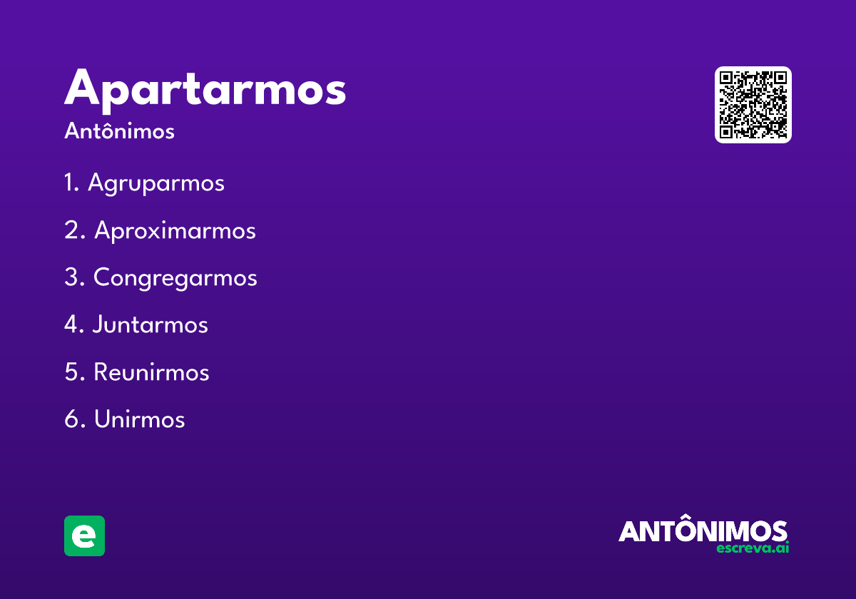 apartarmos