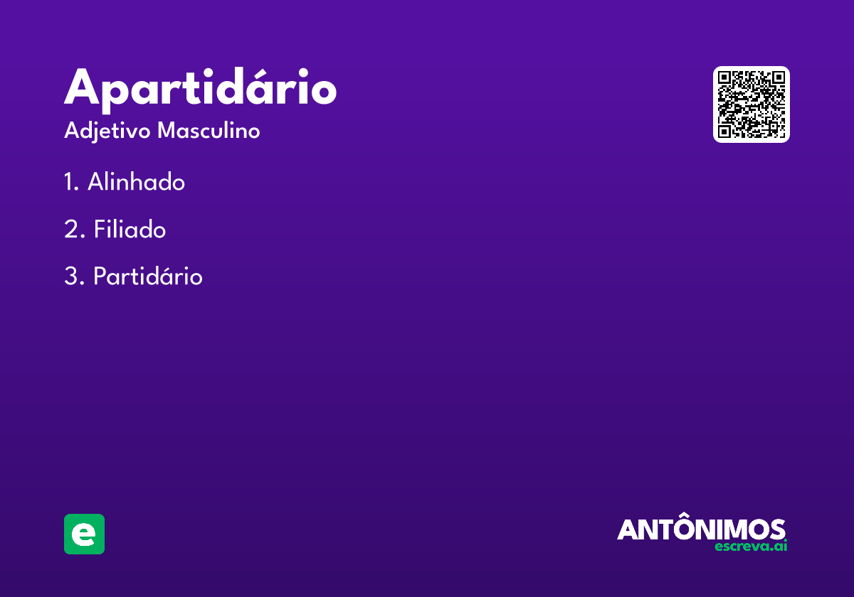 apartidário