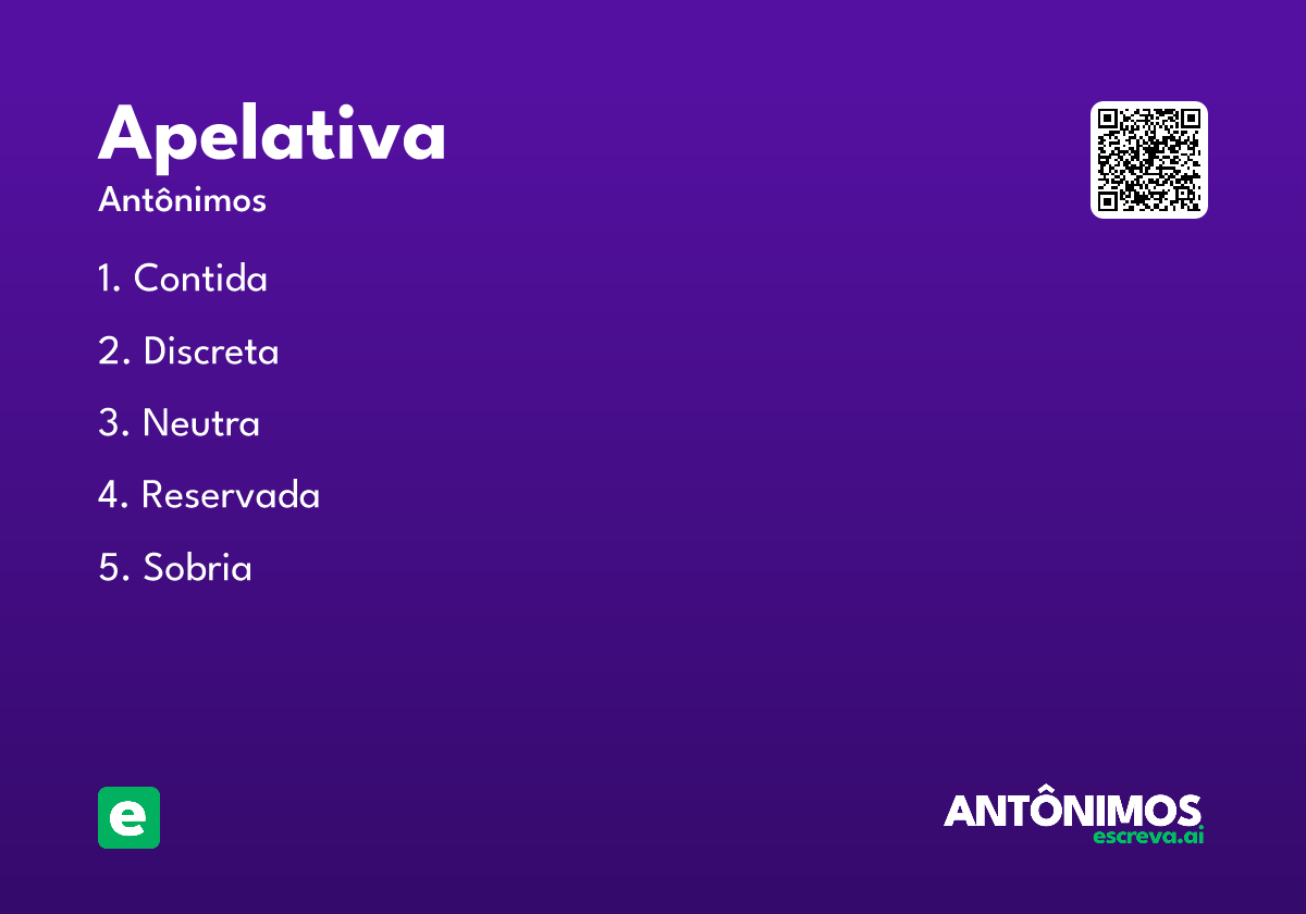 apelativa