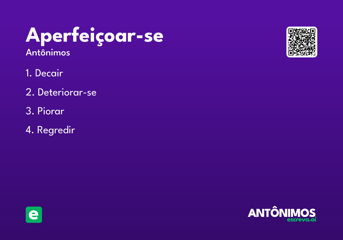 aperfeiçoar-se