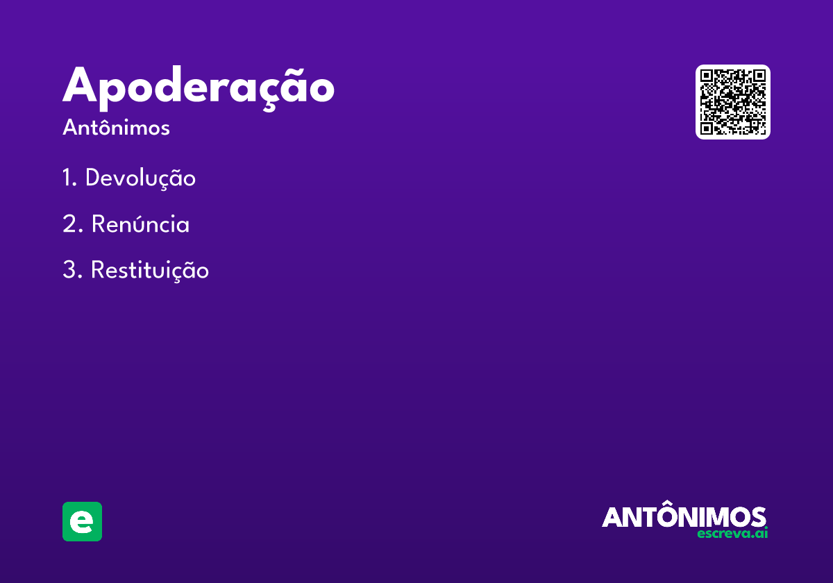 apoderação