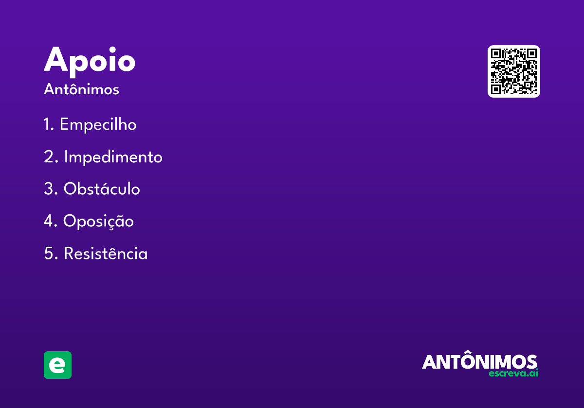 apoio