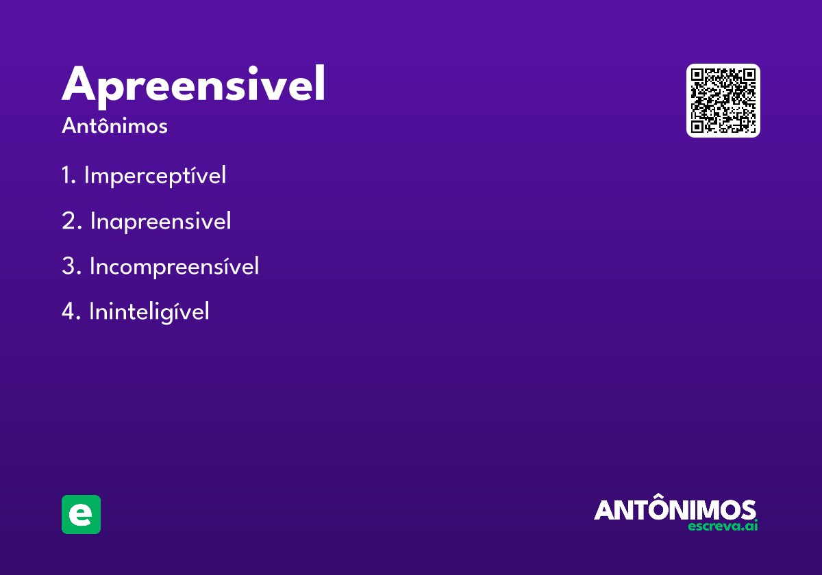 apreensivel
