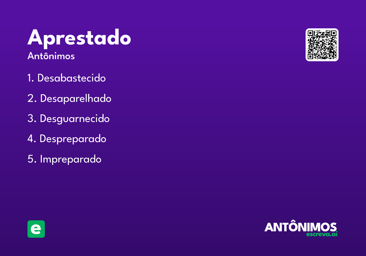 aprestado